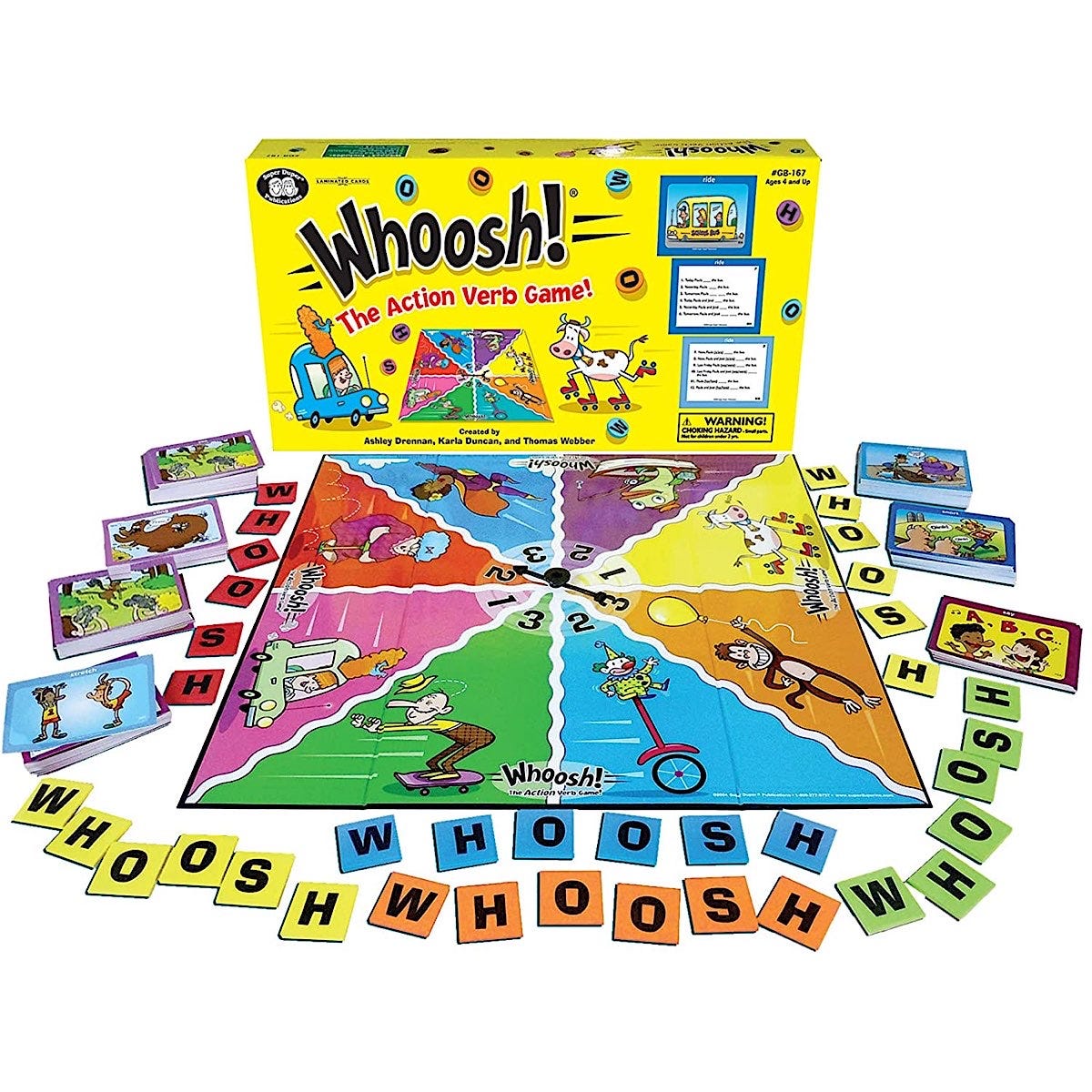 WHOOSH! The Action Verb Game