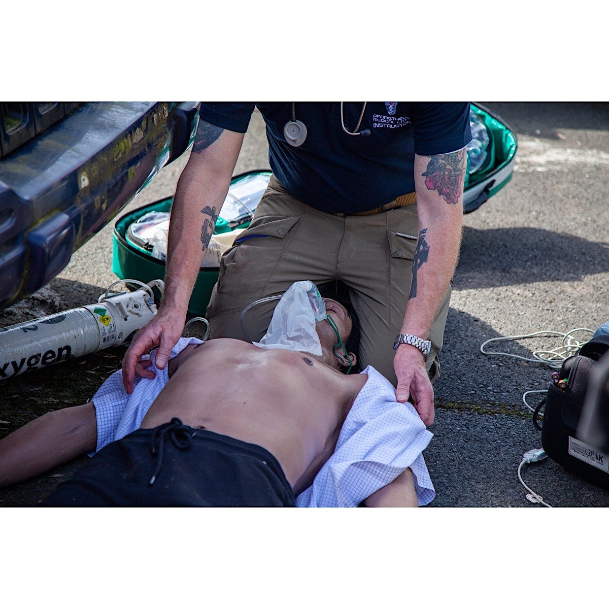 SIMBODIES® EMS-Man - Emergency Medical Skills Male Manikin