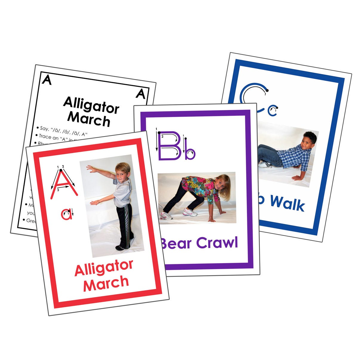 ABC's of Movement Activity Cards