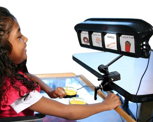 4 Choice Sequential Scanner for Visually Impaired