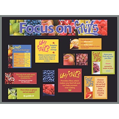 Fruits Bulletin Board Kit