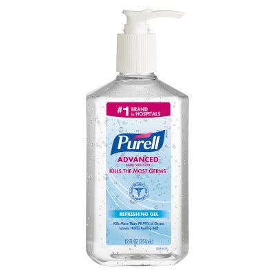 Purell Advanced Hand Sanitizer Gel Bottles
