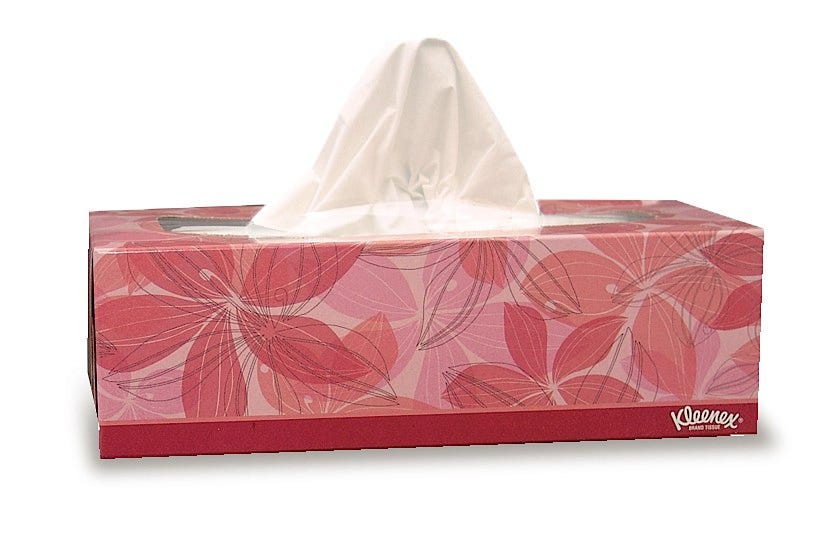 Kleenex 2-Ply Tissues, 100/Box