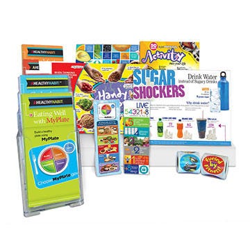 Food and Fitness Health Fair Kit Supply Refill Package