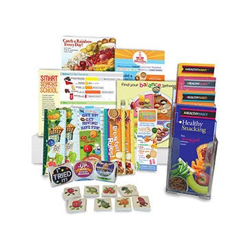 School Nutrition Health Fair Kit Supply Refill Package