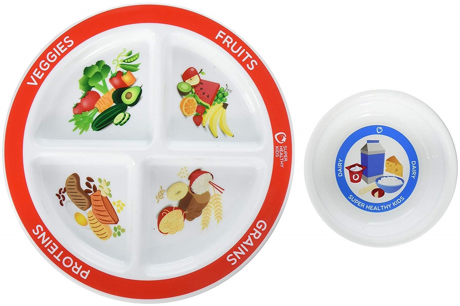 MyPlate 2 Piece Kids Plate