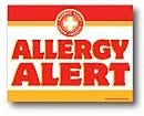 Allergy Alert Sign