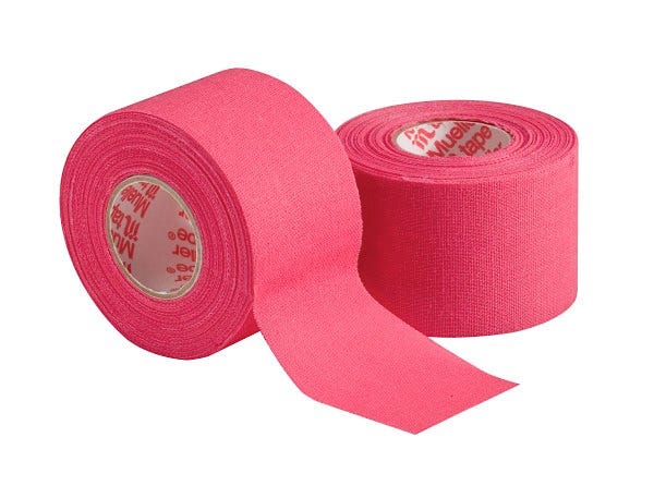 Mueller M-Tape Pink, 1-1/2" x 10 yds., 32/Case