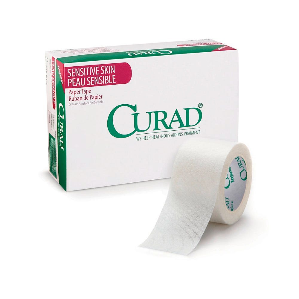 CURAD Sensitive Paper Adhesive Tape, 2