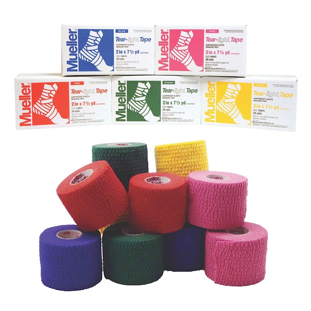 Mueller Colored Tear-Light Tape