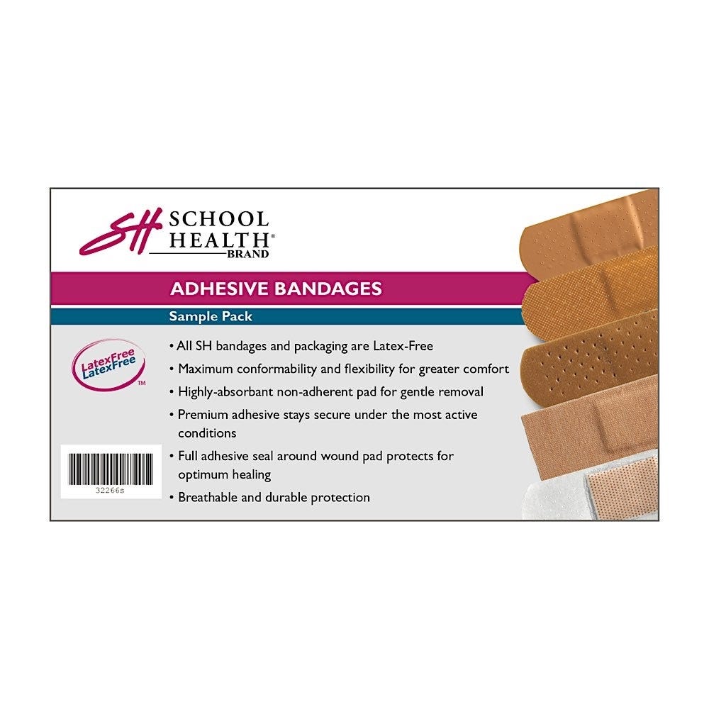 School Health Adhesive Bandage Sample Pack