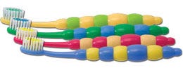 Children's Bubble Handle Toothbrush, 100/case
