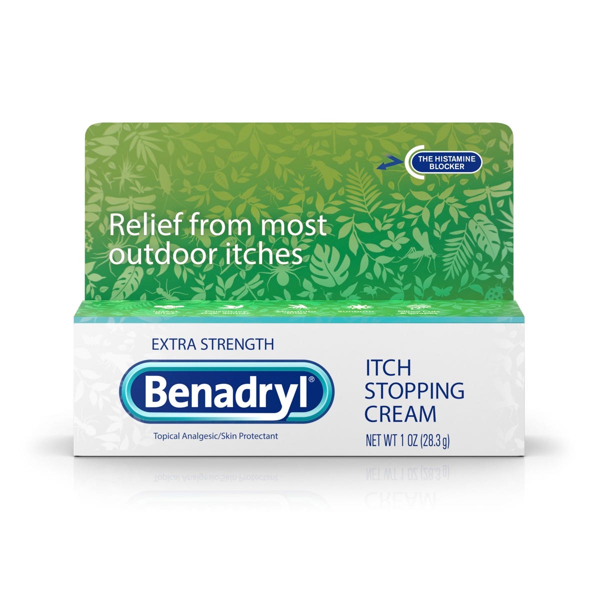Benadryl Cream Extra Strength Itch Stopping Cream 1 oz.  