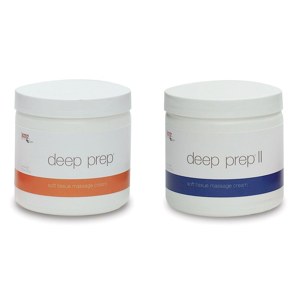 Rolyan Deep Prep Tissue Massage Creams