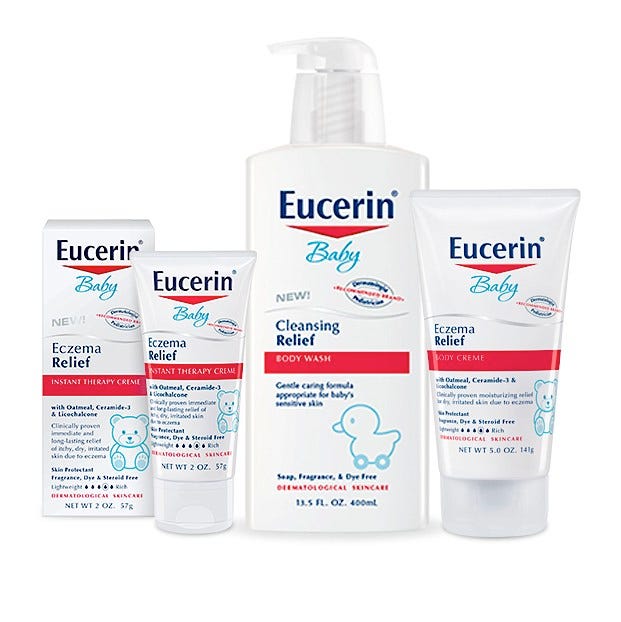 Eucerin Baby Eczema Relief Creme & Wash