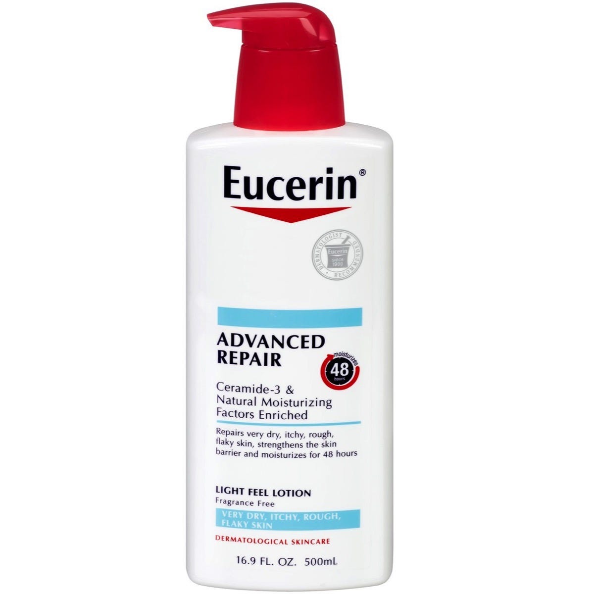 Eucerin Advanced Repair Lotion, 16.9 oz.