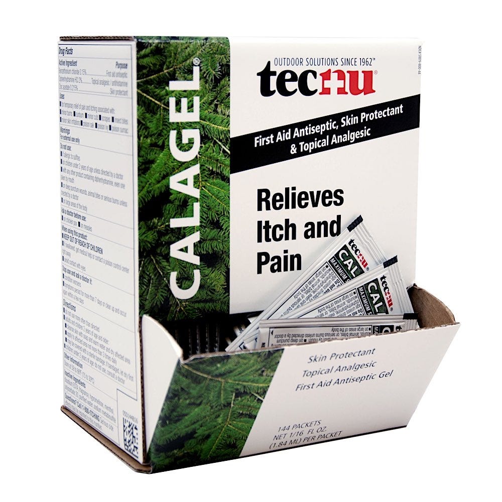 Calagel Medicated Anti-Itch Gel, 1/16 oz.   144/Box