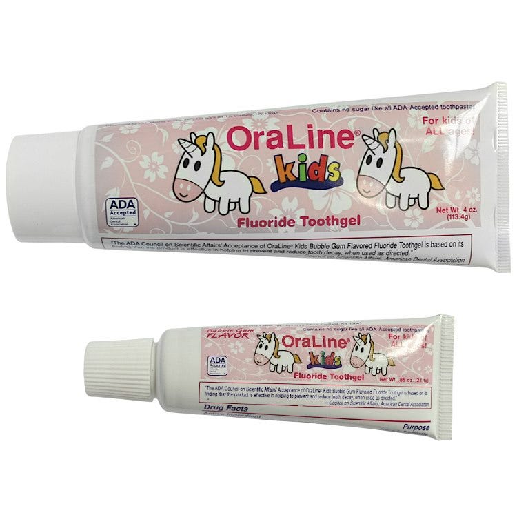 Bubblegum Fluoride Toothgel