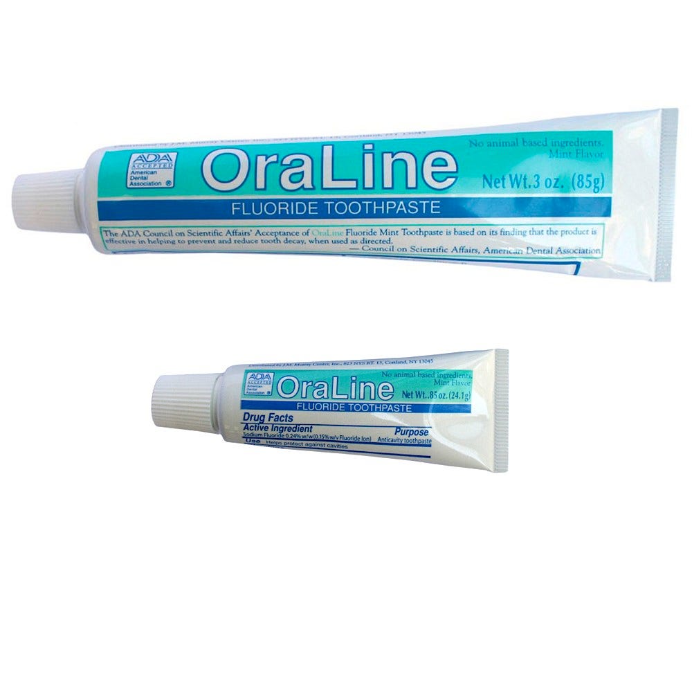 OraLine Mint Fluoride Toothpaste
