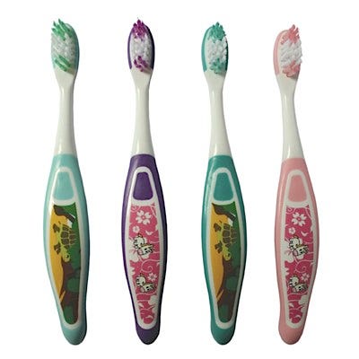 Cartoon Character Toothbrush Stage 1, 144/Case