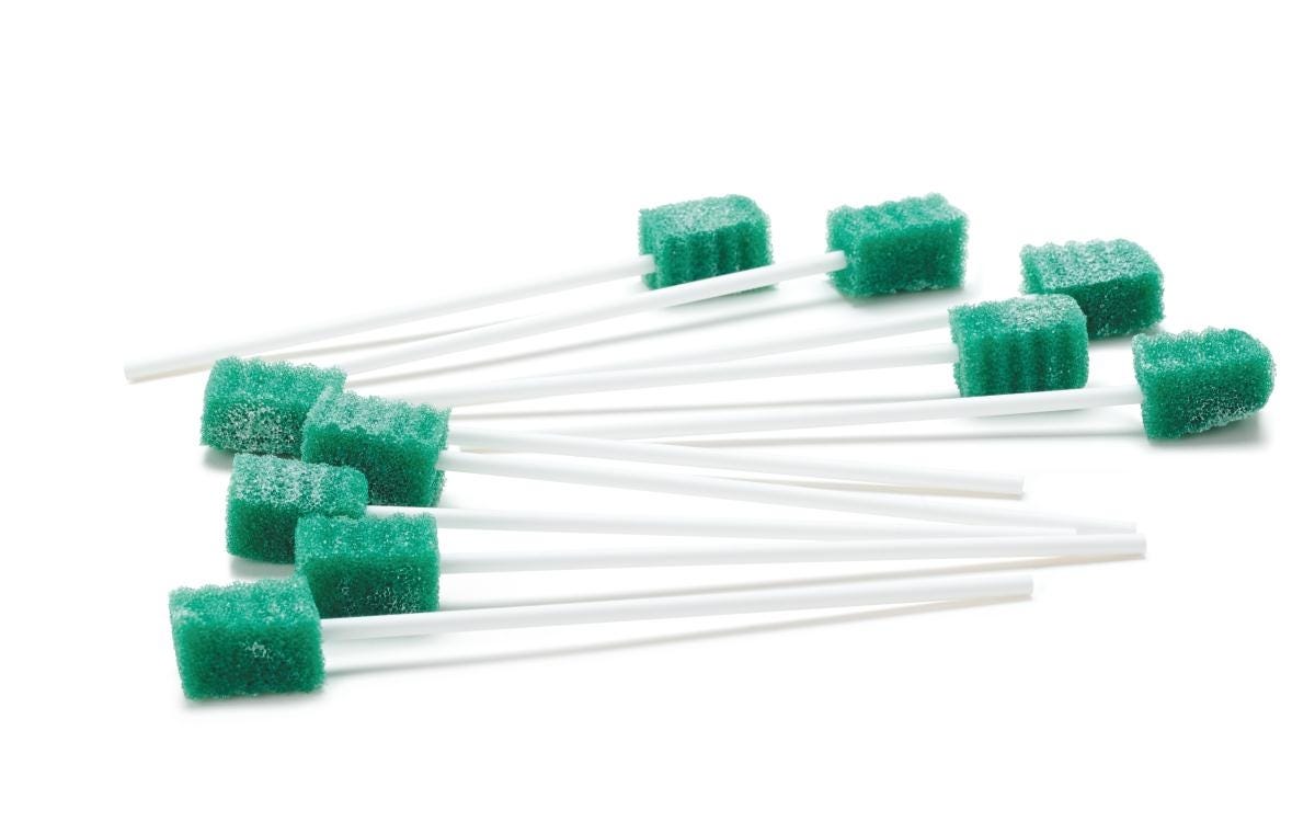 Dentips Disposable Oral Swabs