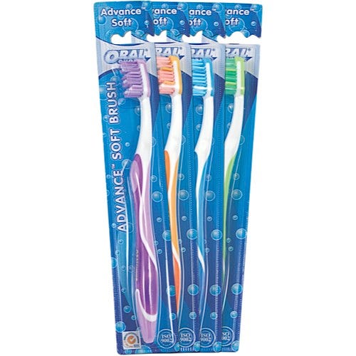 Oral Choice Adult Advance Toothbrush, 100/case
