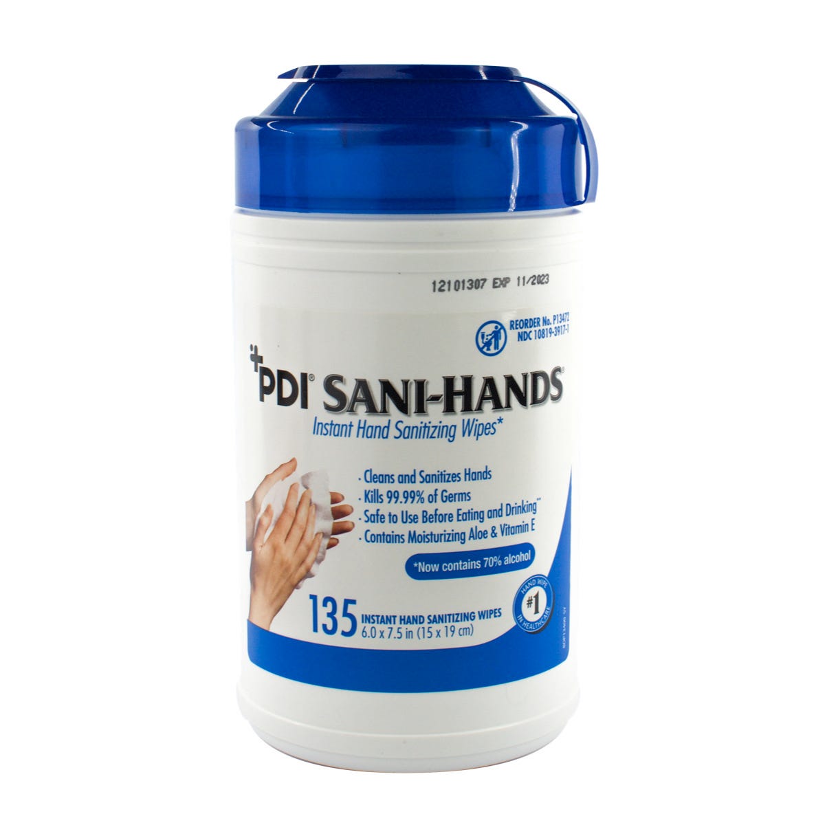 Sani-Hands ALC Antimicrobial Alcohol Gel Hand Wipes