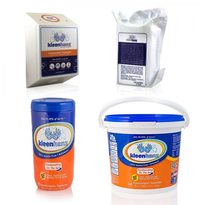 Kleenhanz Alcohol-Free Towelettes