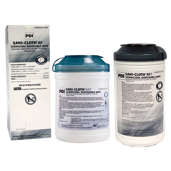 Sani-Cloth AF3 Germicidal Wipes