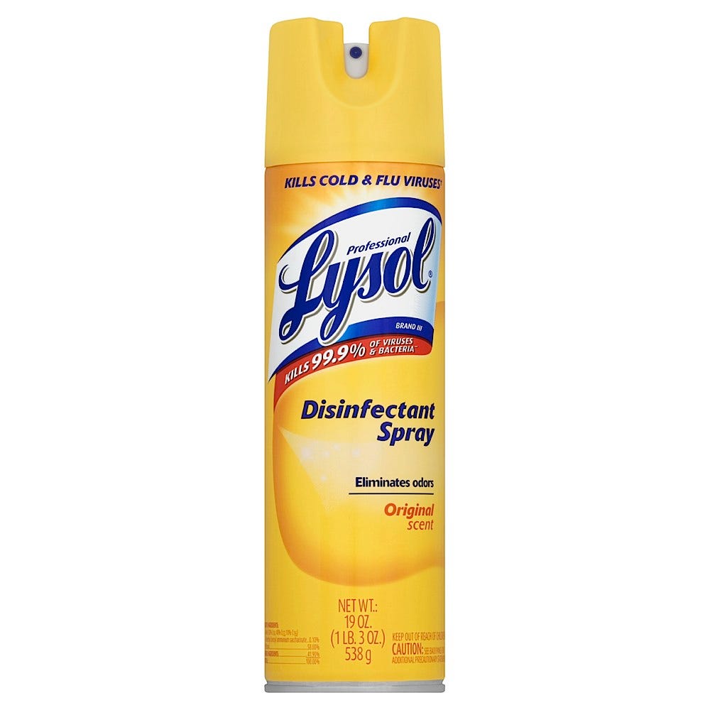Professional LYSOL Brand III Disinfectant Spray Original 19-oz.