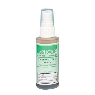 Povidone Iodine Spray 2 oz. Spray