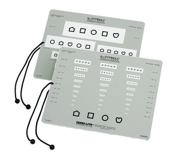 LEA Symbols Near Vision Screener Card 