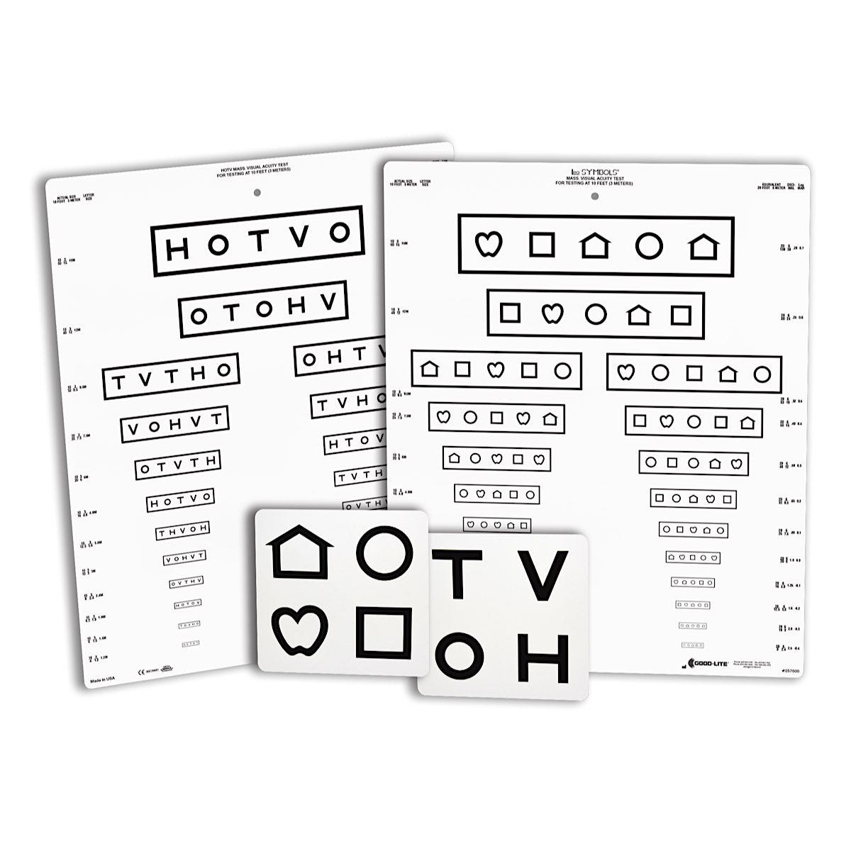 LEA SYMBOLS® & HOTV Distance Chart Set