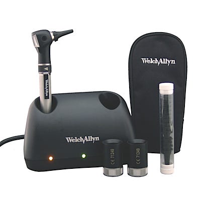 Welch Allyn 2.5 Volt Otoscope/Throat Illuminator Pocketscope with Charger (22811)