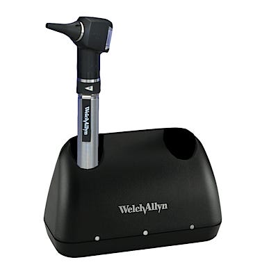 Welch Allyn 2.5 Volt Ophthalmoscope/Otoscope/Throat Illuminator Pocketscope - Complete Set w/Charger