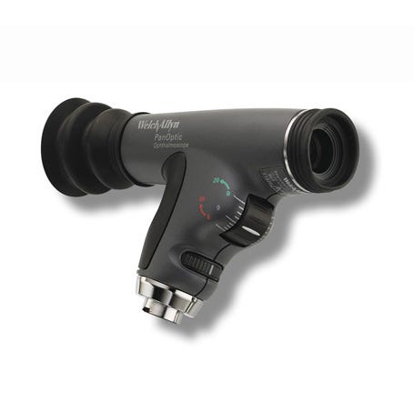 Welch Allyn PanOptic Ophthalmoscope and Accessories