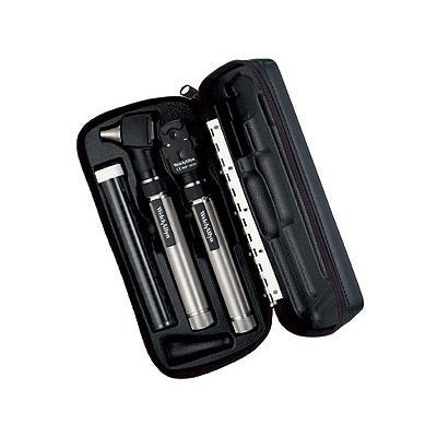 Welch Allyn 2.5 Volt Halogen Ophthalmoscope/Otoscope/Throat Diagnostic Set