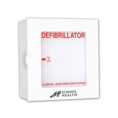 School Health AED Wall Cabinet