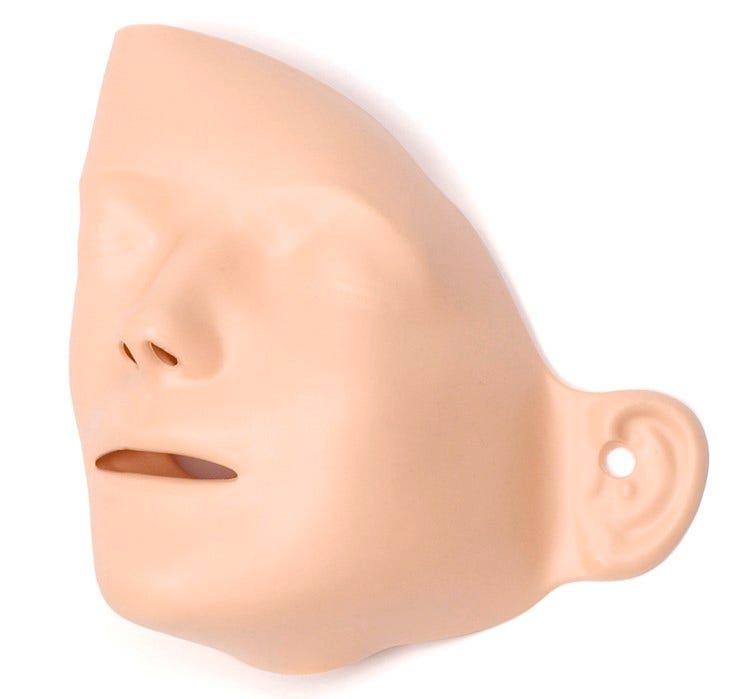 Laerdal Anne Face Pieces, 6/pack