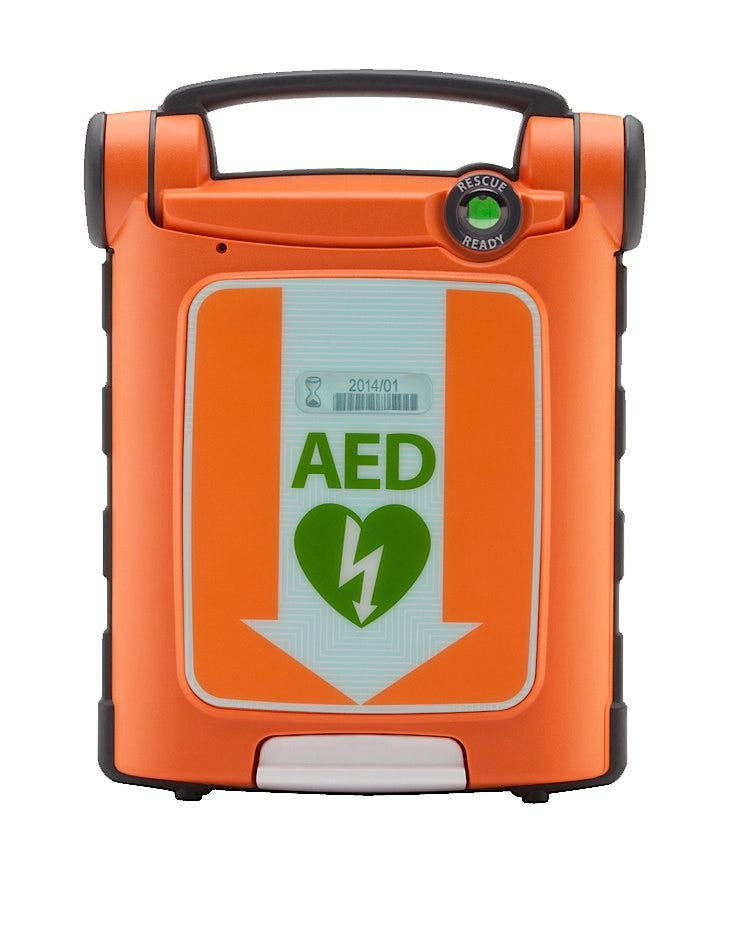 Cardiac Science G5 AED Semi-Automatic, English/Spanish