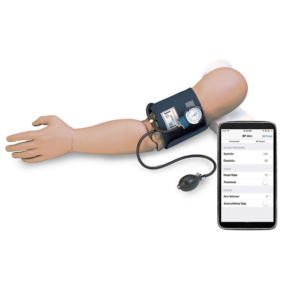 Simulaids Blood Pressure Simulator With IPod Technology