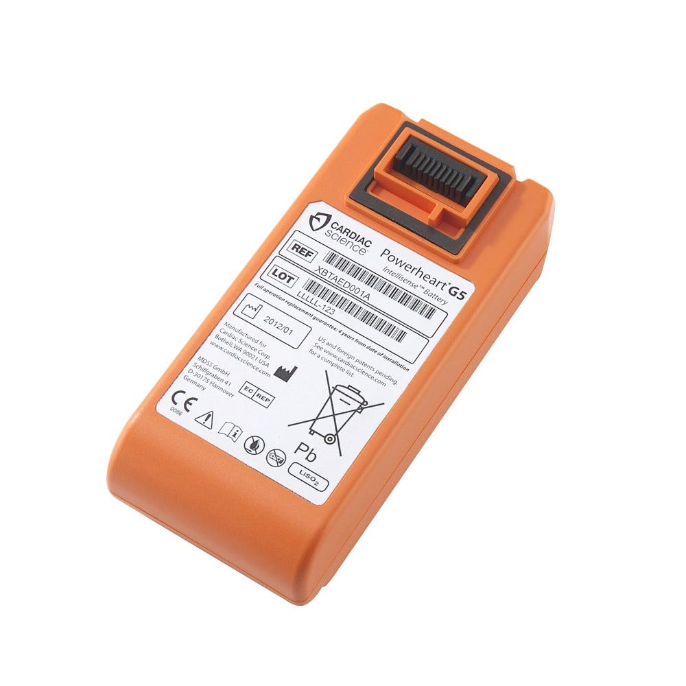 ZOLL Powerheart Intellisense Battery for Powerheart G5 AED (XBTAED001A)