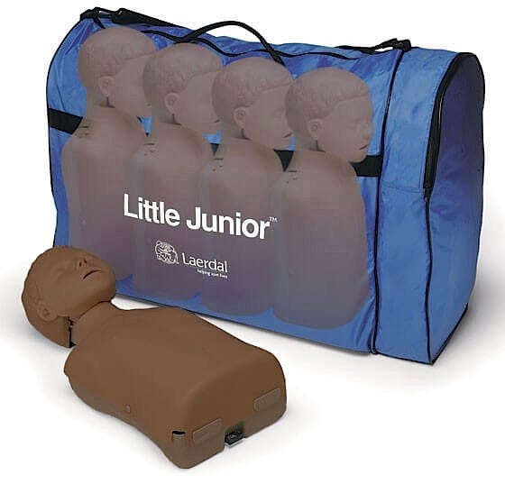 Laerdal Little Junior Child Manikin - Dark Skin, 4/pack