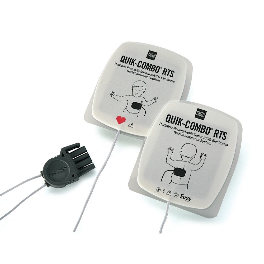 Physio-Control Electrodes Pediatric EDGE System RTS with QUIK-COMBO (11996-000093)