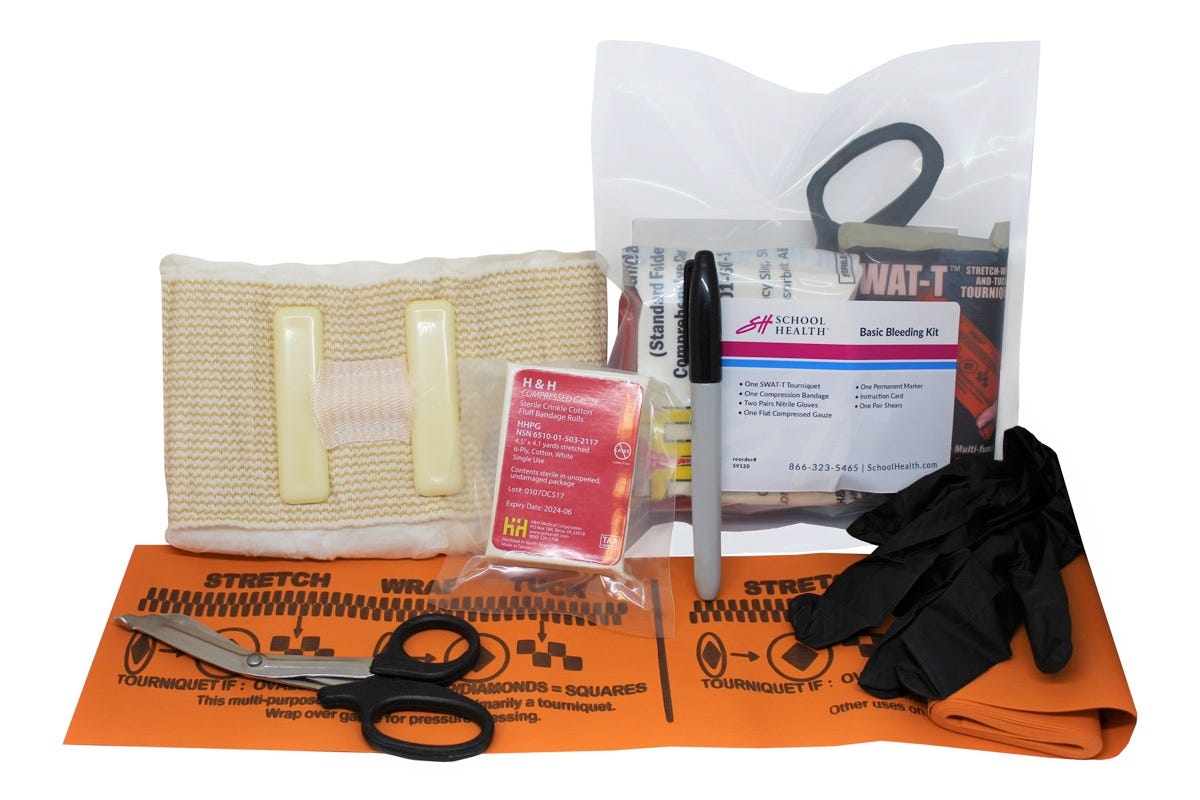 School Health Basic Bleeding Control Kit