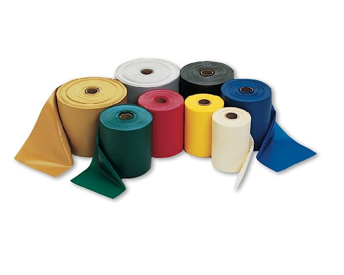 Thera-band Resistive Exercise Bands