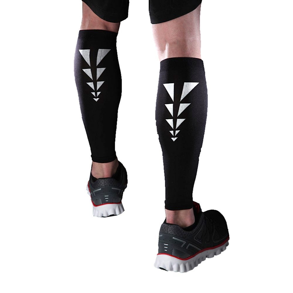 Cramer ESS Reflective Calf Compression Sleeves
