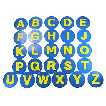 A to Z Alphabet Poly Spots