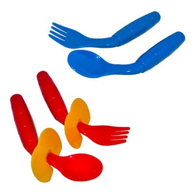 Easie Eaters Curved Utensils