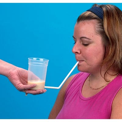 Gravity Assisted Drinking Cup